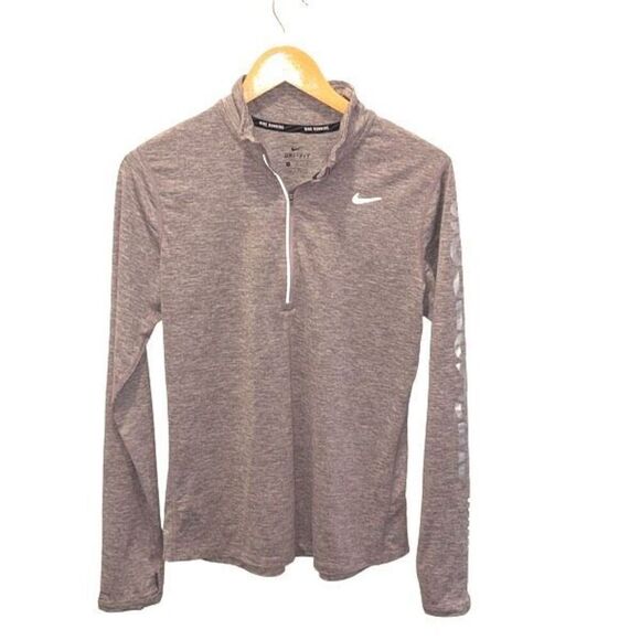 Nike‎ Dri-Fit Soul Cycle 1/4 Zip Pull Over Athletic Top Layering Jacket  Medium - Picture 1 of 9